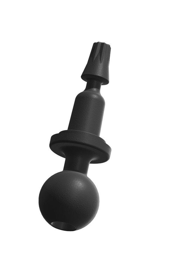 DeeBase•B - 1" ball mount - DudeMounts.com