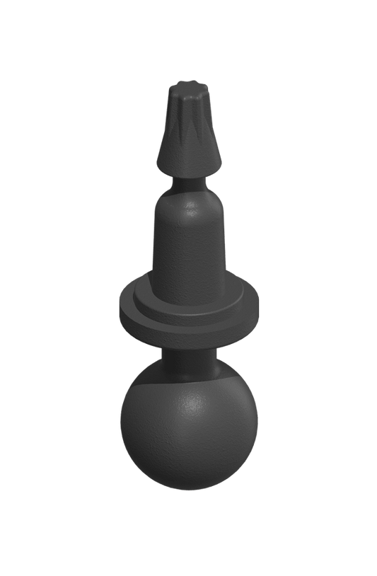 DeeBase•B - 1" ball mount - DudeMounts.com