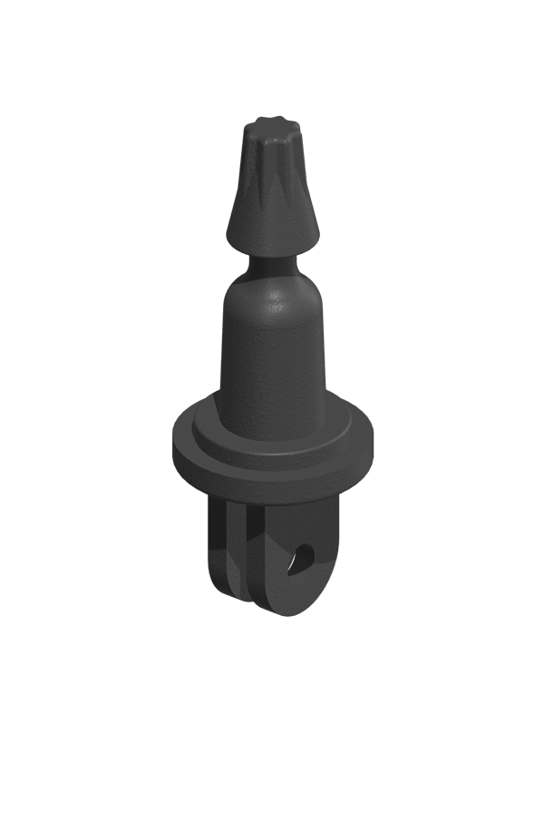 DeeBase•G - typical 3 - prong mount (GoPro/DJI like) - DudeMounts.com