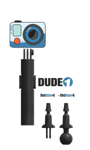 DUDE 1 - Action Camera Holder - DudeMounts.com