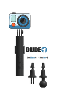 DUDE 1 - Action Camera Holder - DudeMounts.com