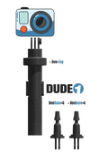 DUDE 1 - Action Camera Holder - DudeMounts.com