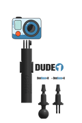 DUDE 1 - Action Camera Holder - DudeMounts.com