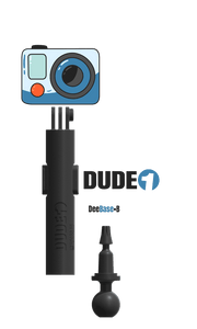 DUDE 1 - Action Camera Holder - DudeMounts.com