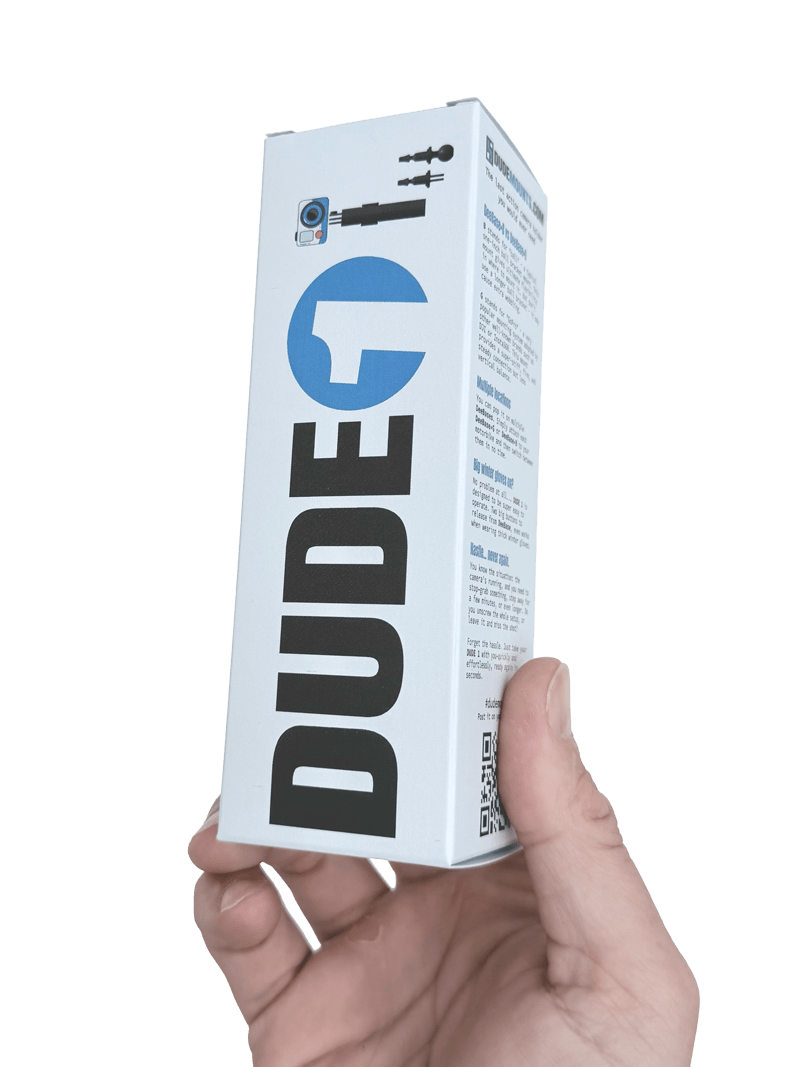DUDE 1 - Action Camera Holder - DudeMounts.com