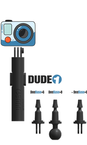 DUDE 1 - Action Camera Holder - DudeMounts.com