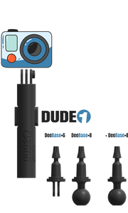DUDE 1 - Action Camera Holder - DudeMounts.com