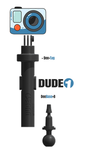DUDE 1 - Action Camera Holder - DudeMounts.com