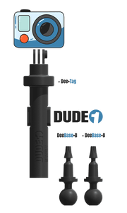 DUDE 1 - Action Camera Holder - DudeMounts.com