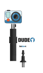 DUDE 1 - Action Camera Holder - DudeMounts.com