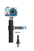 DUDE 1 - Action Camera Holder - DudeMounts.com