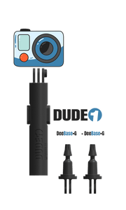 DUDE 1 - Action Camera Holder - DudeMounts.com
