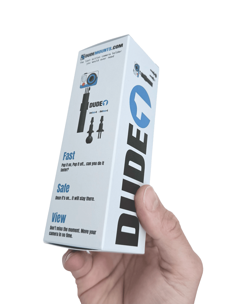 DUDE 1 - Action Camera Holder - DudeMounts.com