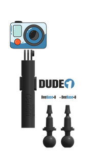 DUDE 1 - Action Camera Holder - DudeMounts.com