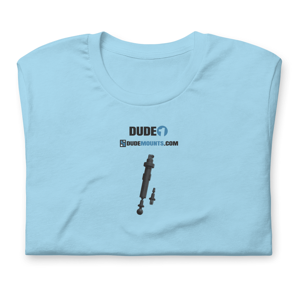 DUDE 1 • DudeMounts - Unisex t-shirt - DudeMounts.com