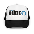 DUDE 1 - Foam trucker hat - DudeMounts.com